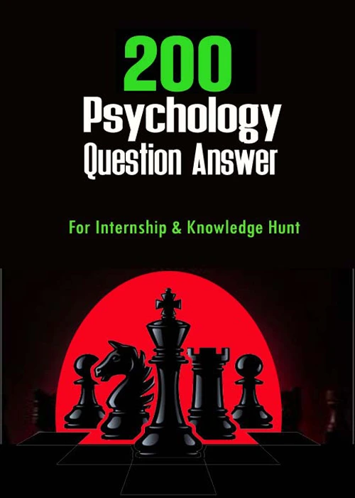Cover Page of the Book - 200 Psyvhology Question and Answer